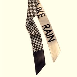 Like Summer, Like Rain Twilly Houndstooth Brown and Cream Scarf (3/$30)